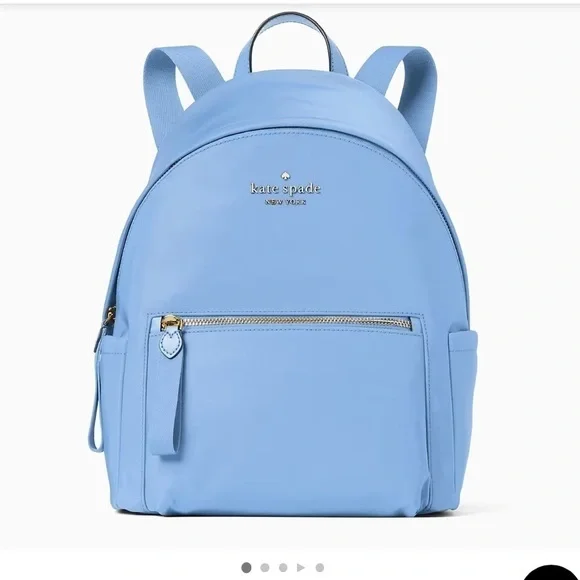 Kate Spade Chelsea Backpack Cornflower Blue, NEW! - Picture 4 of 7